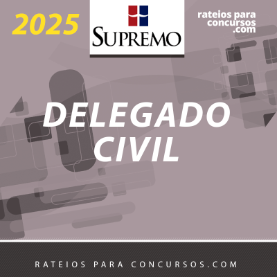 DPC | Delegado de Polícia Civil [2025] SUP (+brinde: curso 2024)