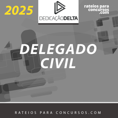 DPC | Preparação Extensiva para Delegado de Polícia Civil [2025] Dedicação (+brinde: curso 2024)