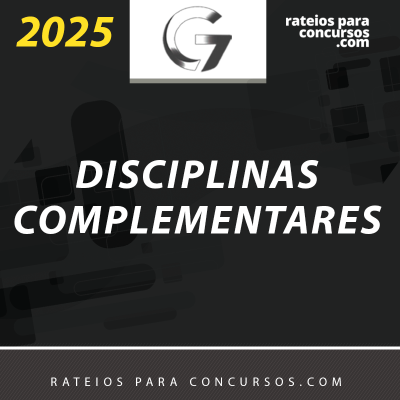 Disciplinas Complementares [2025] G7 (+brinde: curso 2024)