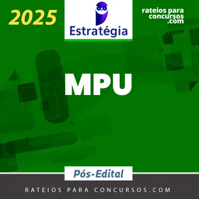MPU | Pós Edital - Analista ou Técnico do Ministério Público da União [2025] ES