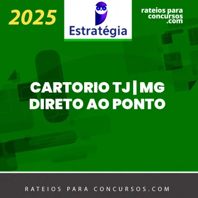 Cartório do TJ MG – Direto ao Ponto [2025] ES