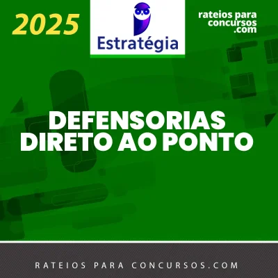 Defensorias – Direto ao Ponto | Defensor Público da Defensoria Publica [2025] ES
