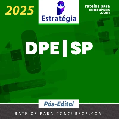 DPE | SP - Pós Edital - Analista de Defensoria Pública da Defensoria Pública do Estado de São Paulo [2025] ES