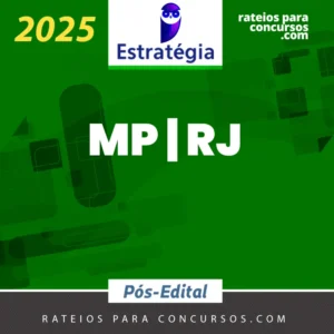 MP | RJ - Pós Edital - Analista ou Técnico do Ministério Público do Estado do Rio de Janeiro [2025] ES