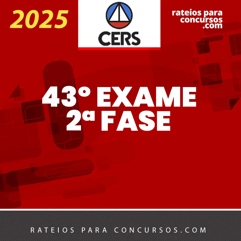 RPC CERS PRE 43 EXAME N 2 FASE
