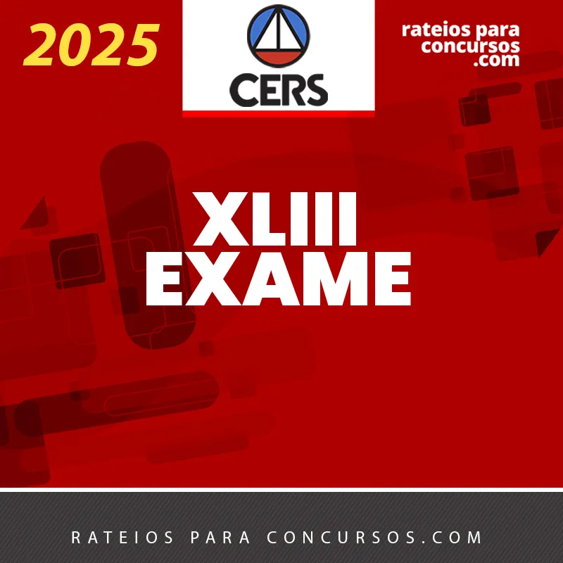 RPC CERS PRE XLIII N EXAME