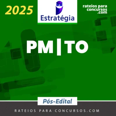 PM | TO - Pós Edital - Soldado da Polícia Militar do Estado do Tocantins [2025] ES