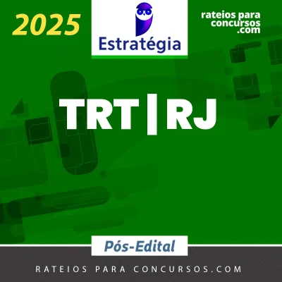 TRT | RJ - Pós Edital - Analista ou Técnico do Tribunal Regional do Trabalho do Estado do Rio de Janeiro [2025] ES (+ brinde: passo estratégico)