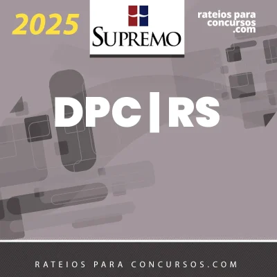 DPC | RS - Delegado de Polícia Civil do Estado do Rio Grande do Sul [2025] SUP