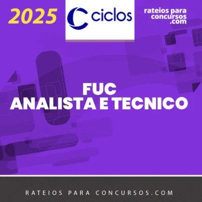 FUC | Método Regular - Analista e Técnico Judiciário [2025] Ciclos