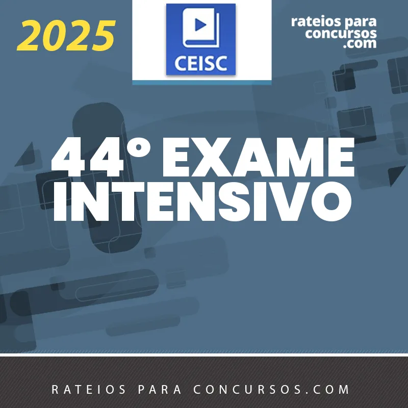 RPC CEISC PRE 44 EXAME N INTENSIVO