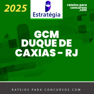 GCM | Duque de Caxias - RJ - Guarda Civil Municipal [2025] ES