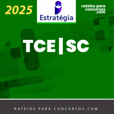 TCE | SC - Auditor Fiscal de Controle Externo - Área Administração do Tribunal de Contas do Estado de Santa Catarina [2025] ES