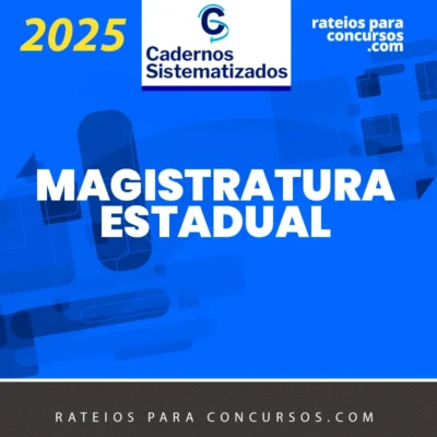 Magistratura Estadual | Super Combo – Cadernos Sistematizados [2025.2]