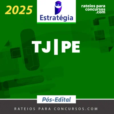 TJ | PE - Pós Edital - Analista Judiciário - Área Judiciária do Tribunal de Justiça do Estado do Pernambuco [2025] ES
