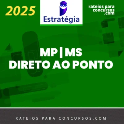 MP | MS – Direto ao Ponto - Promotor de Justiça do Estado do Mato Grosso do Sul [2025.2] ES
