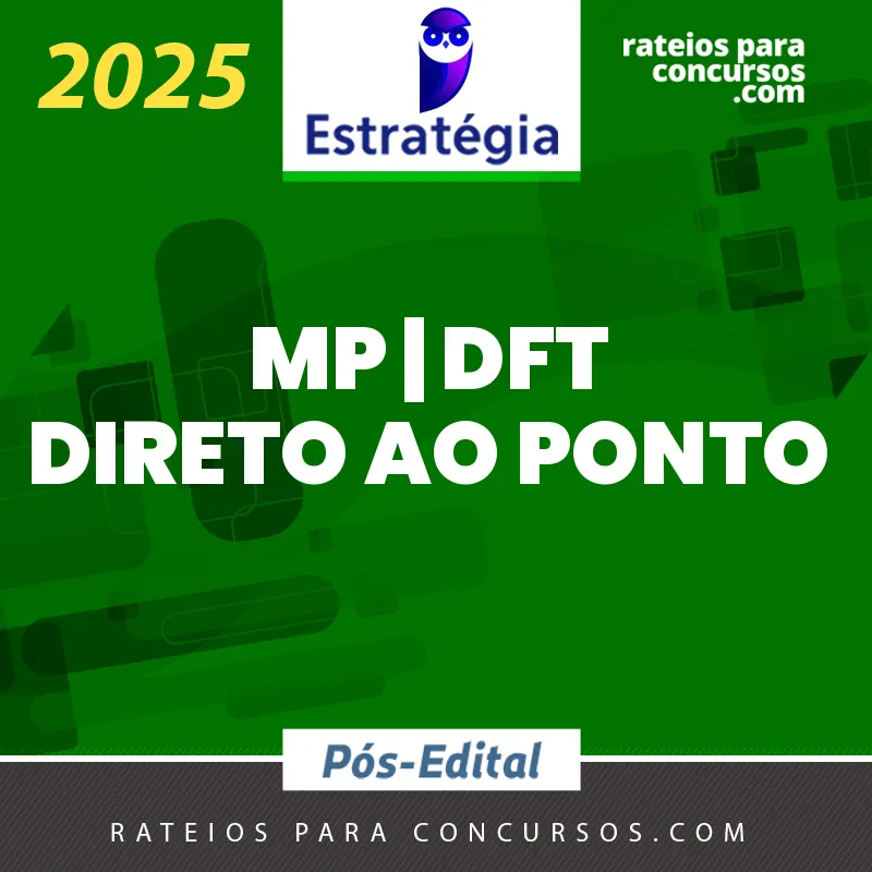 RPC ESTRATEGIA POS MP DFT N DIRETO AO PONTO