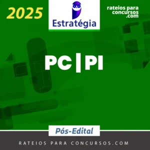 PC | PI - Pós Edital - Investigador de Polícia Civil do Estado do Piauí [2025.2] ES
