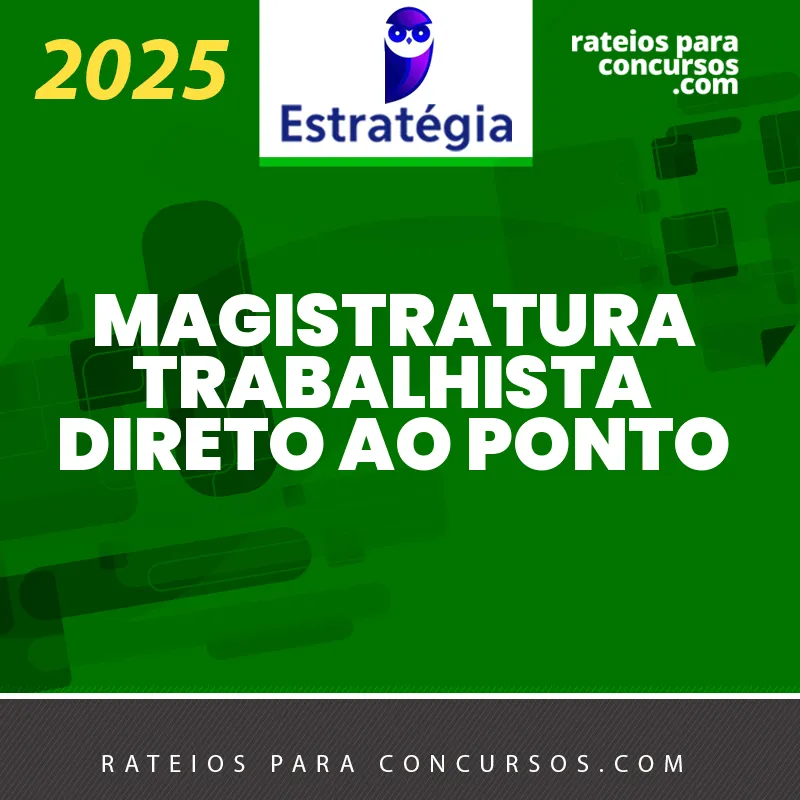 RPC ESTRATEGIA PRE MAGISTRATURA N TRABALHISTA N DIRETO AO PONTO1