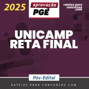 Unicamp | Reta Final – Procurador da Universidade de Campinas [2025.2] Aprovação