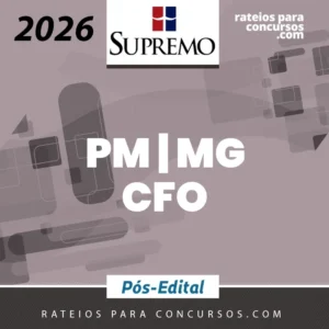 PM | MG - Pós Edital - Curso de Formação de Oficiais da Polícia Militar do Estado de Minas Gerais [2026] SUP