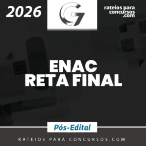 ENAC | Reta Final para o Exame Nacional dos Cartórios [2026] G7