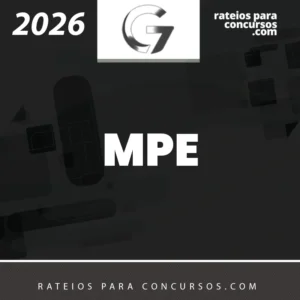 MPE | Ministério Público Estadual [2026] G7