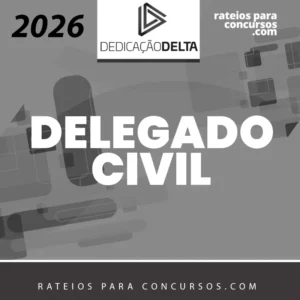 Delegado de Polícia Civil | Curso Regular [2026] Dedicação