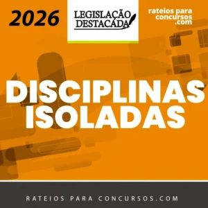 Disciplinas Isoladas [2026] Legislação Dest