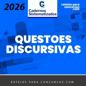Questões Discursivas - Escolha sua Disciplina [2026] Cadernos