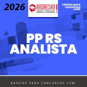 PP | RS - Analista da Polícia Penal (Direito) - Combo Teórico + Resolução de Questões [2026] Andresan