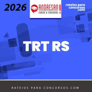 TRT | RS - Técnico Judiciário - Combo Teórico + Resolução de Questões [2026] Andresan