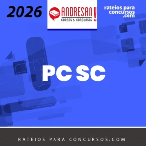 PC | SC - Pós Edital - Português IDECAN: Teoria + Questões [2026] Andresan