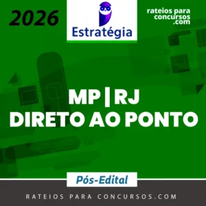 MP | RJ - Pós Edital - Direto ao Ponto - Promotor de Justiça do Ministério Público do Estado do Rio de Janeiro [2026] ES