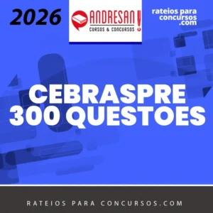CEBRASPRE | 300 questões por assunto [2026] Andresan