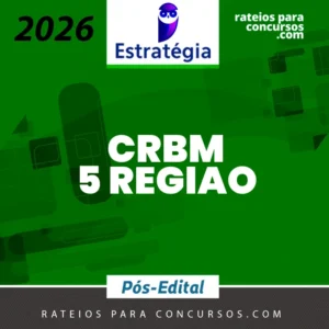 CRBM | 5ª Região - Pós Edital - Agente Administrativo [2026] ES