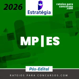 MP | ES - Pós Edital - Agente Técnico - Atuarial do Ministério Público do Estado do Espírito Santo [2026] ES
