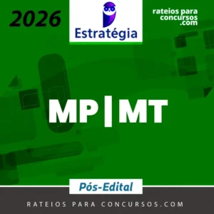MP | MT - Pós Edital - Promotor de Justiça do Ministério Público do Mato Grosso [2026] ES