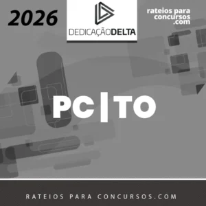 PC | TO - Oficial Investigador da Polícia Civil do Estado do Tocantins [2026] Dedicação