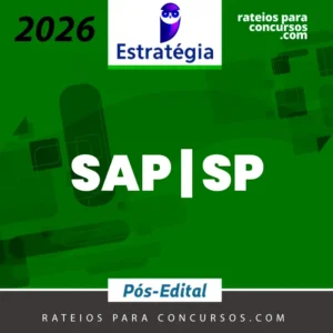 SAP | SP - Pós Edital - Polícial Penal do Estado de São Paulo [2026] Estrategia