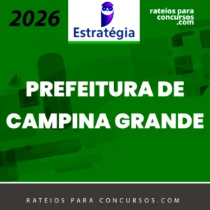 Prefeitura de Campina Grande | PB - Agente de Trânisto [2026] Estratégia