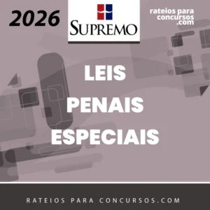 Leis Penais Especiais - Prof Francisco Menezes [2026] Supremo