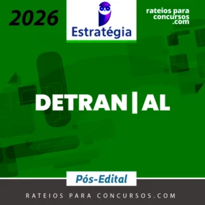 DETRAN | AL - Pós Edital - Assistente de Trânsito - Qualquer Área de Formação [2026] Estrategia