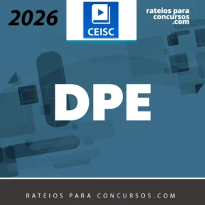 DPE Regular - Defensor Público da Defensoria Pública do Estado [2026] CEISC