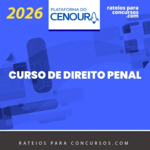 Curso de Direito Penal [2026] Plataforma do Cenoura