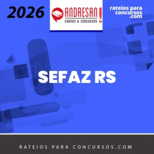 SEFAZ | RS - Analista da Secretaria da Fazenda do Estado do Rio Grande do Sul [2026.2] Andresan