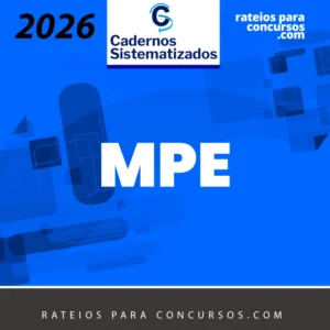 Ministério Público | MPE | Promotor de Justiça [2026.2] Cadernos Sistematizados