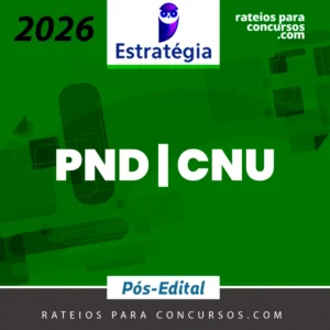 PND - CNU Professores | Pós Edital - Prova Nacional Docente [2026.2] Estrategia