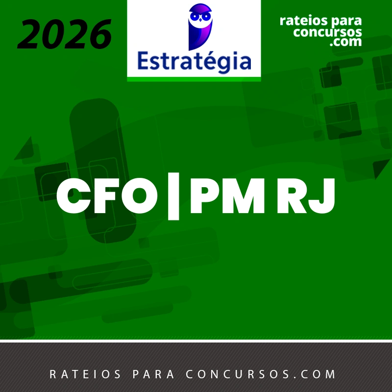 PM | RJ - Oficial da Polícia Militar do Rio de Janeiro [2026.2] Estrategia