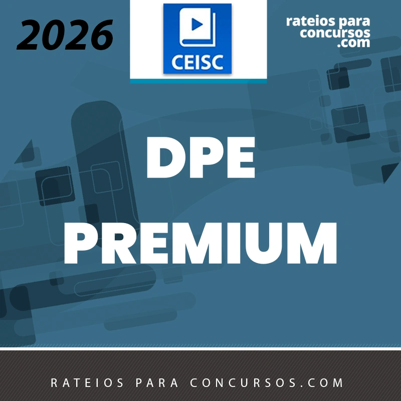 DPE - Premium | Defensor Público da Defensoria Pública [2026.2] CSC